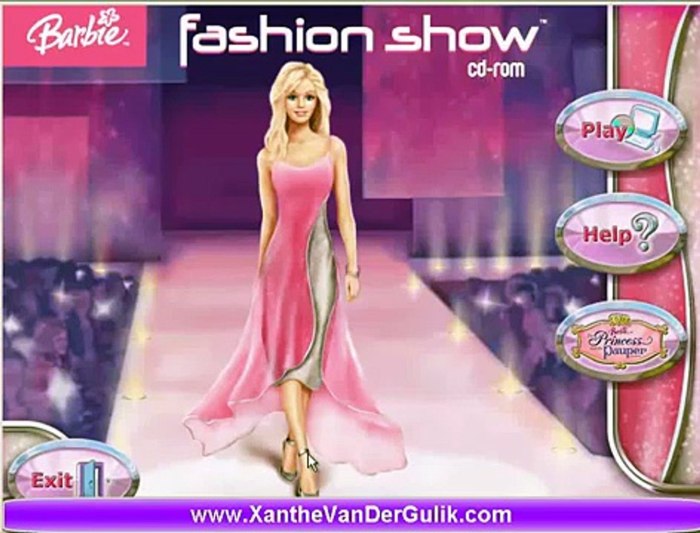 Barbie games fashion game show online designer dress fairytale doll girl york version full filmovízia logo