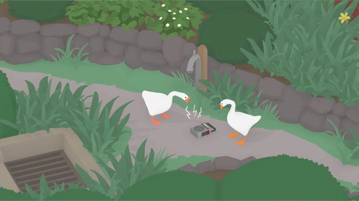 Untitled Goose Game: A puzzle game featuring a mischievous goose, providing humorous and engaging gameplay for Floridian players.